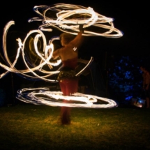 Hoola hoop feu